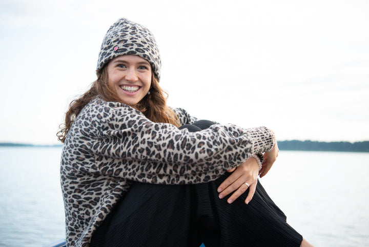 Mütze Mira-cs mit Leoprint