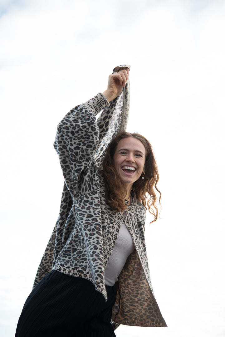 Tuch Mia-cs mit Leoprint