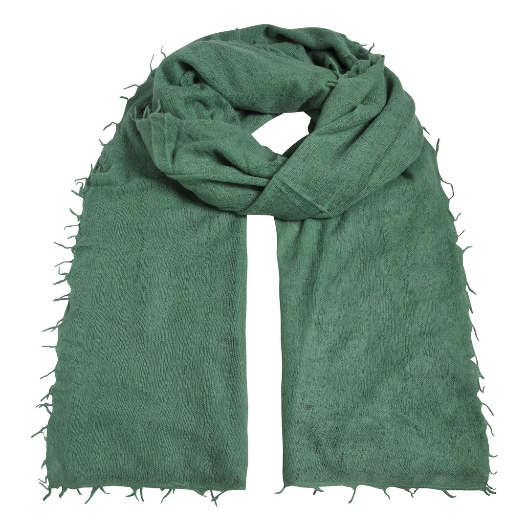 Cashmere Schal Feli-cs in Malachite Green