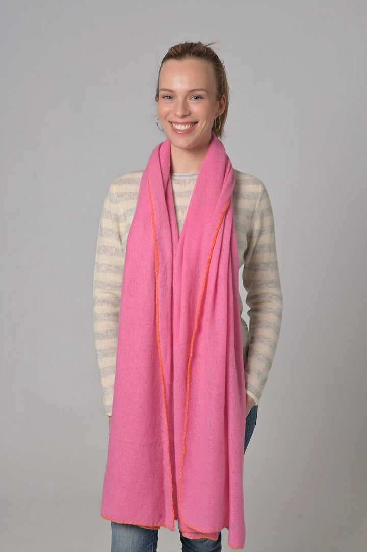 Cashmere Schal Edgar-cs in Pink