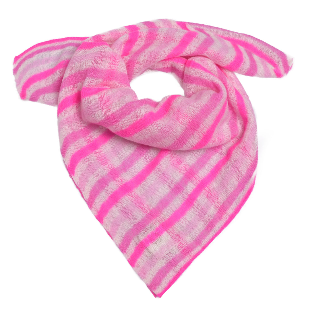 Cashmere Bandana Liv-cs in Pink