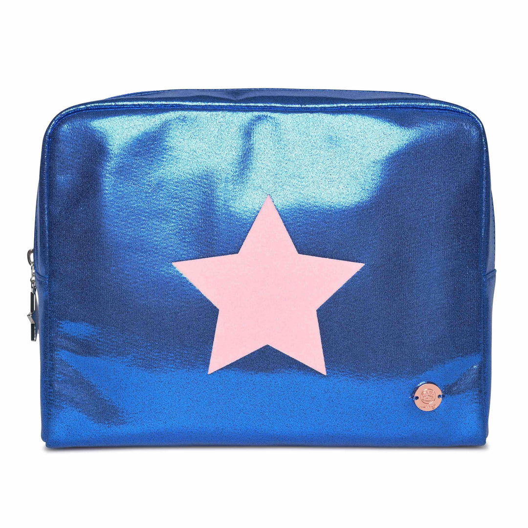 Cosmetic Bag Star-cs in Blau