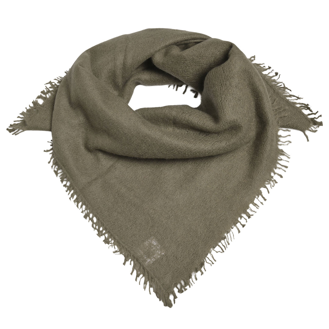 Cashmere Bandana Feli-cs in Tea Leaf