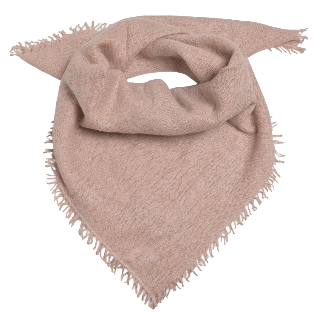 Cashmere Bandana Blair-cs mit Lurex in Shades of Roses