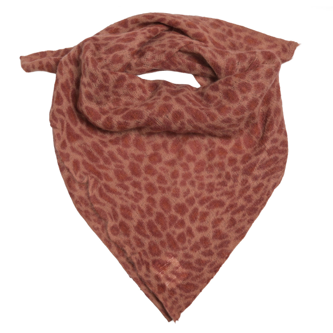 Cashmere Bandana Leo-cs in Smoky Whiskey