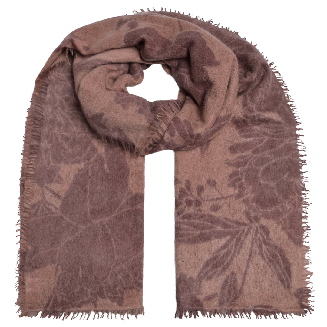 Cashmere Schal Dahlia-cs Maxi in Shades of Roses