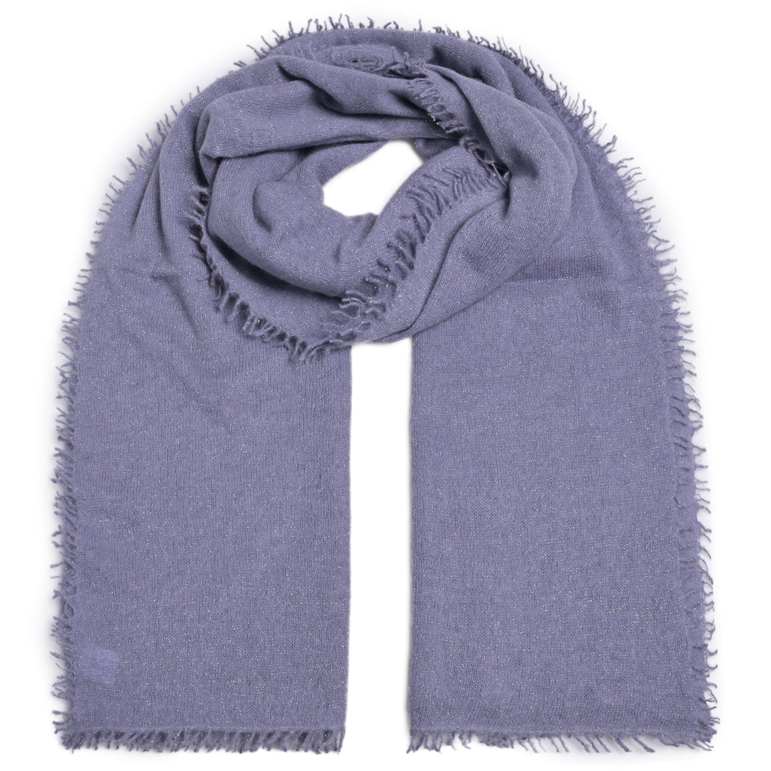 Cashmere Schal Blair-cs Lurex in Blue Bahia