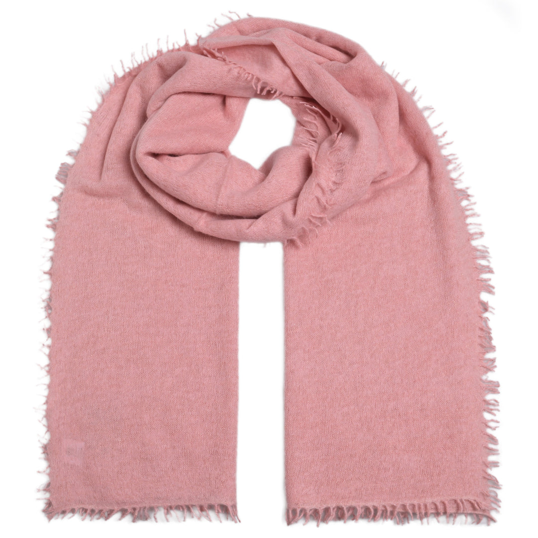 Cashmere Schal Blair-cs Lurex in Rose Blush
