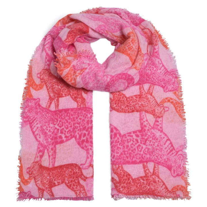 Cashmere Schal Lenny-cs Maxi in Pfingstrose