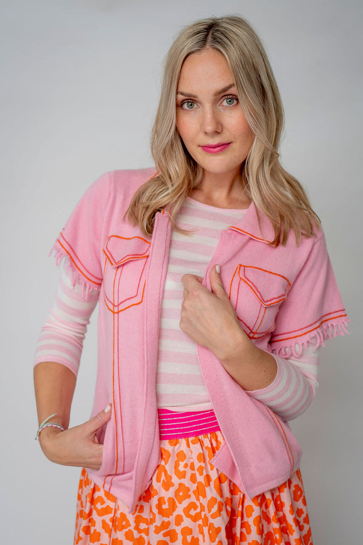 Cardigan Olivia-cs in Magnolia