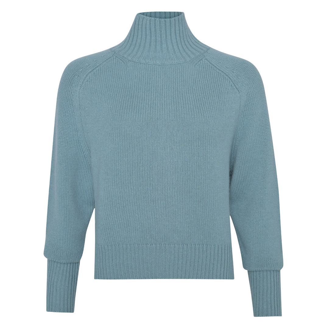 Cashmere Pullover Alex-cs in Brittany Blue