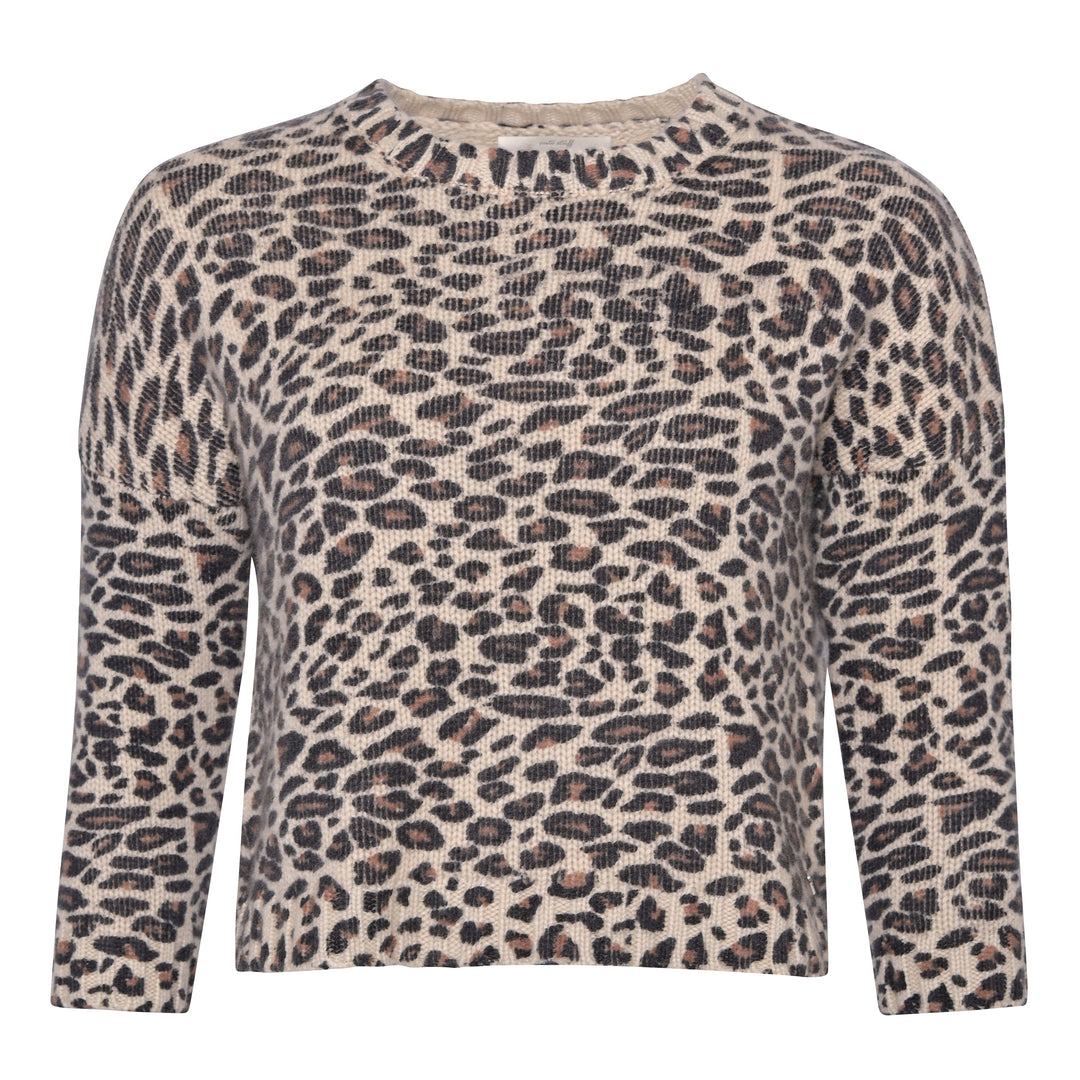 Pullover Nobi-cs mit Leoprint