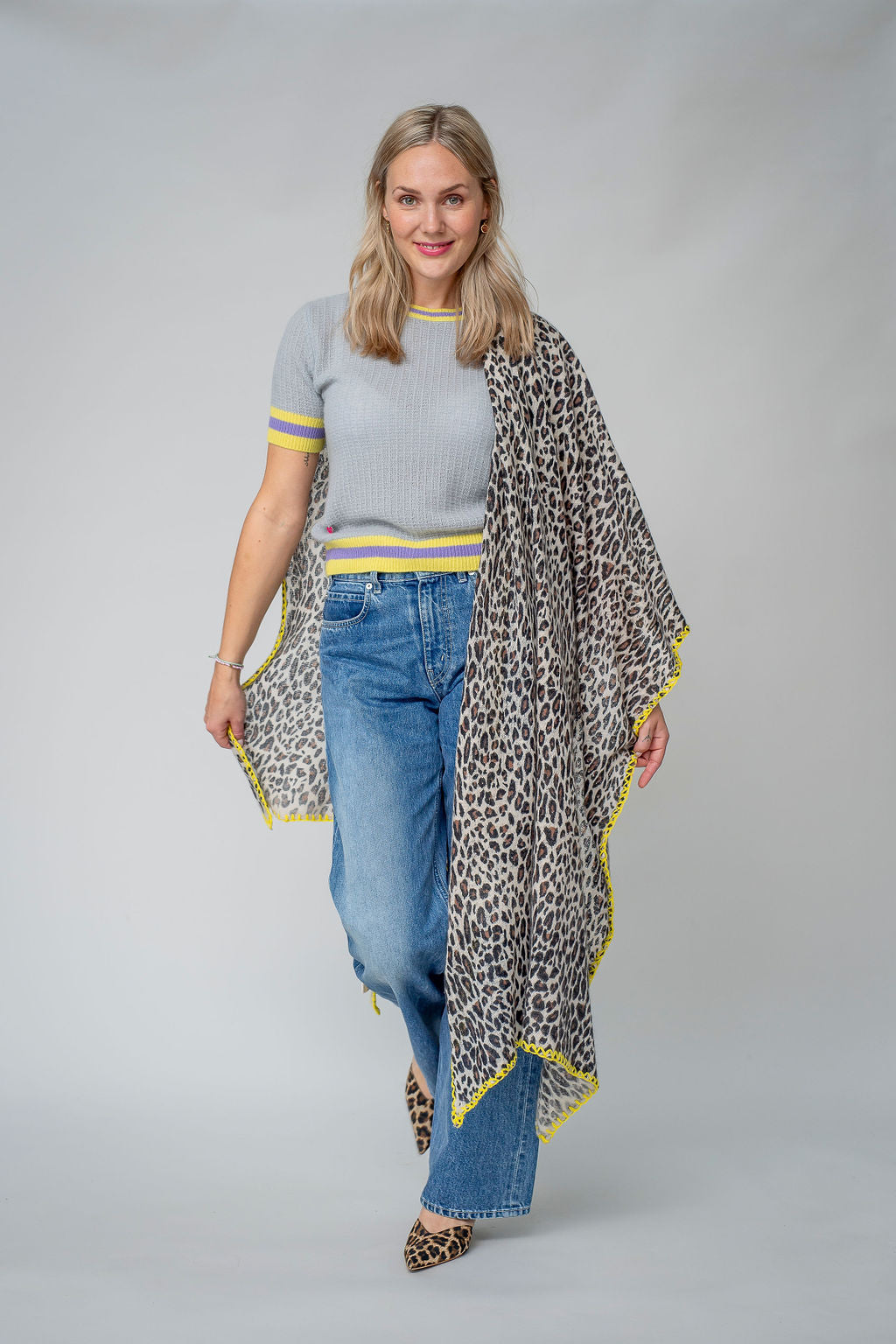 Pullover Nelli-cs in Light Grey