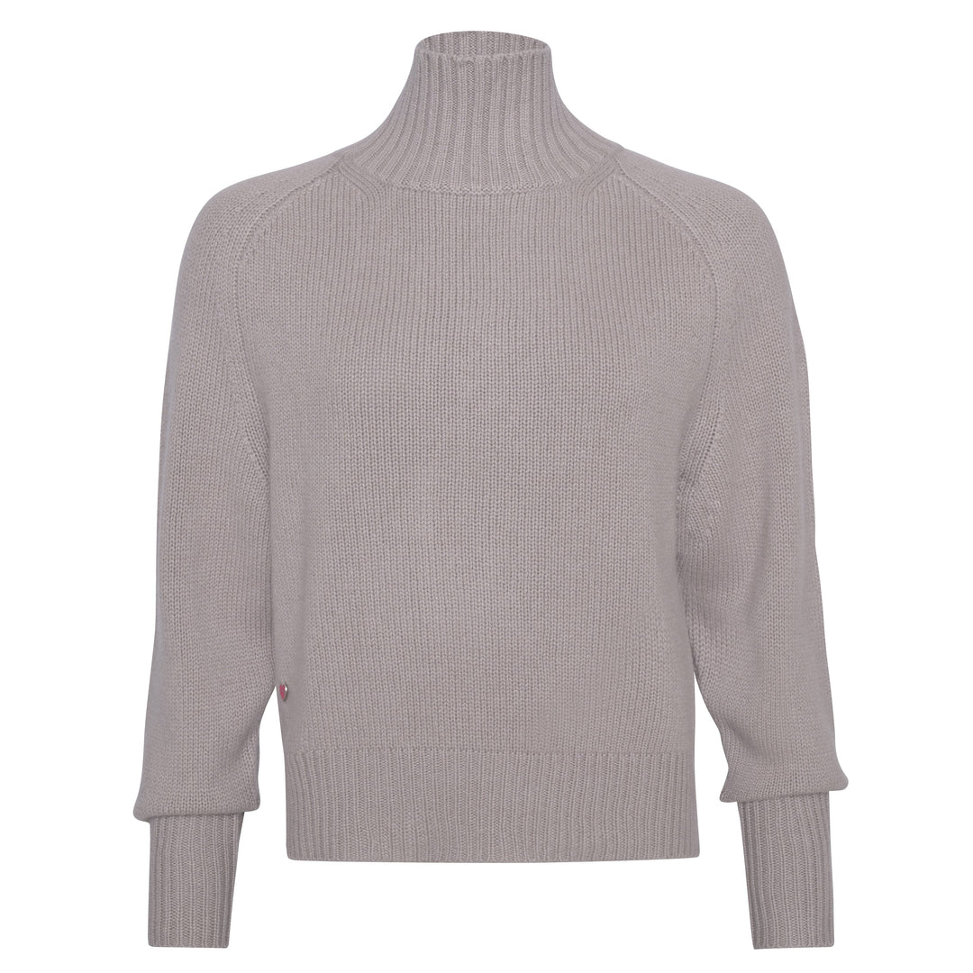 Cashmere Pullover Alex-cs in Taupe