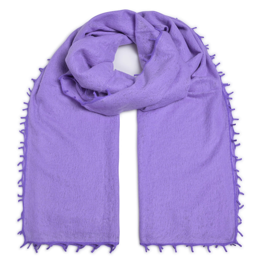 Cashmere Schal BiFeli-cs in Bellflower