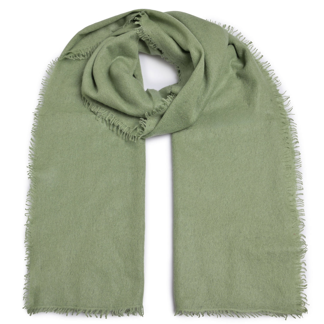Cashmere Schal Feli-cs in Avocado