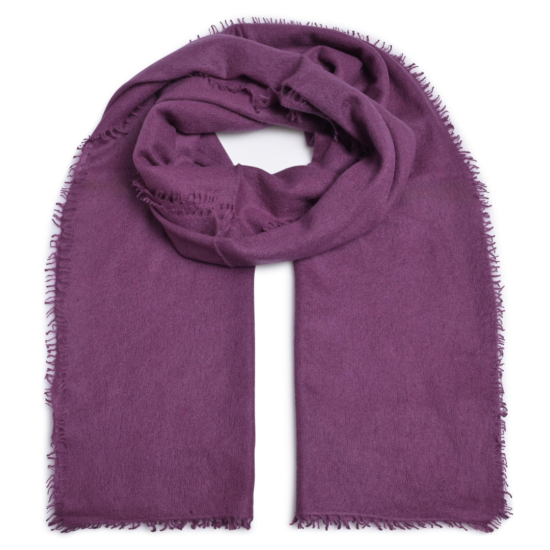 Cashmere Schal Feli-cs in Beetroot