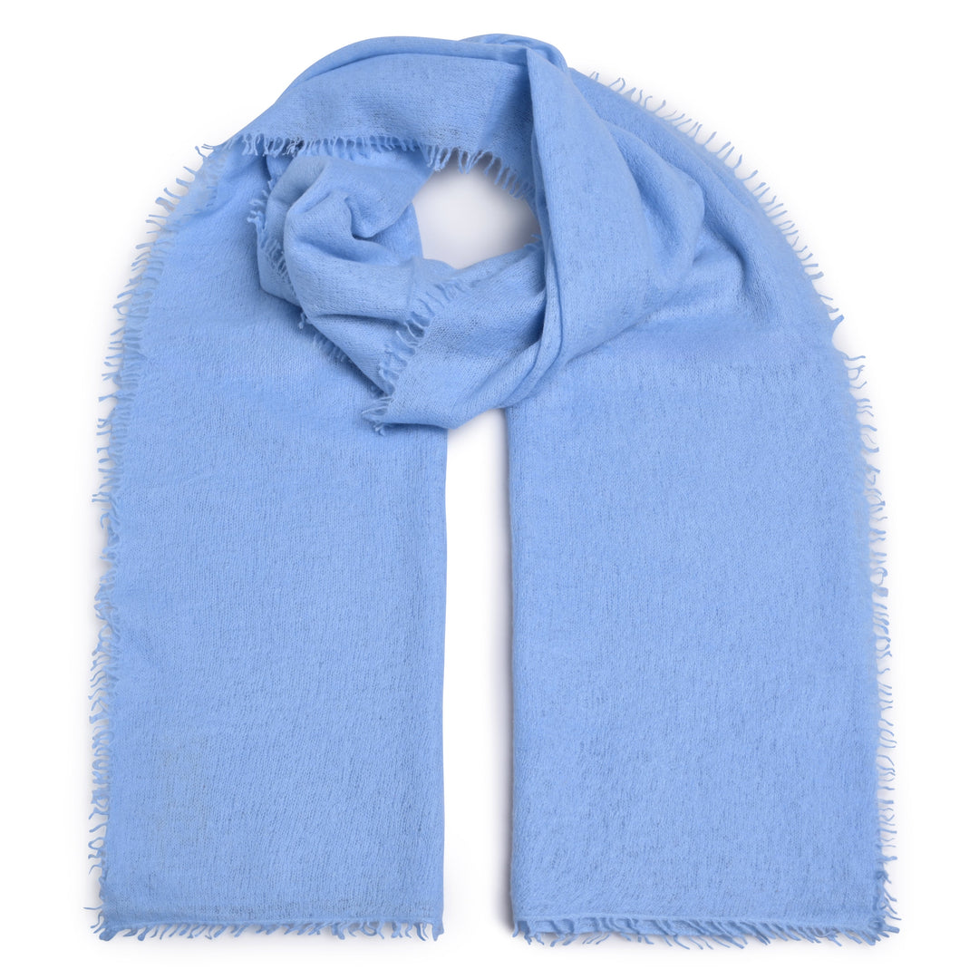 Cashmere Schal Feli-cs in Blue Grotto