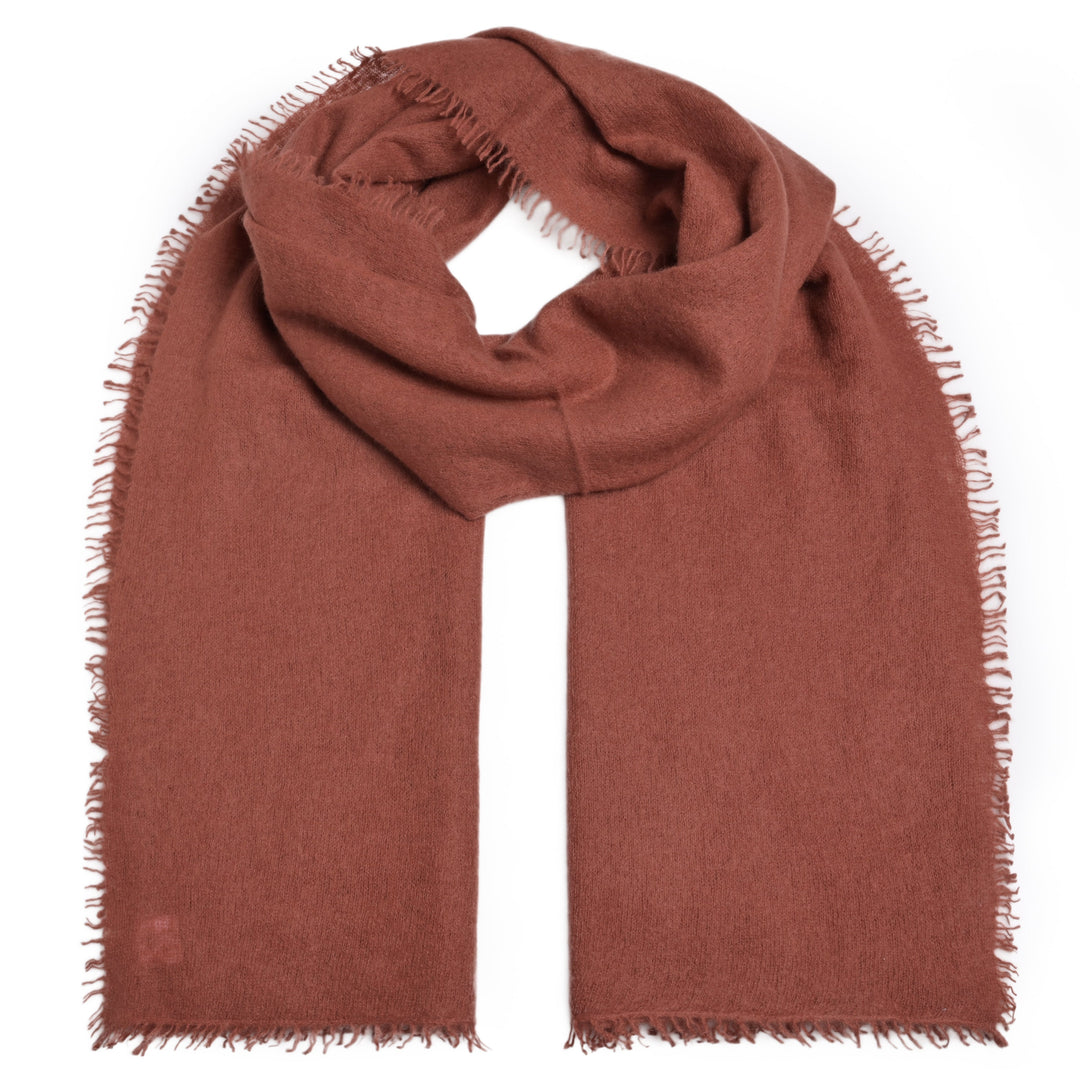 Cashmere Schal Feli-cs in Dry Chili