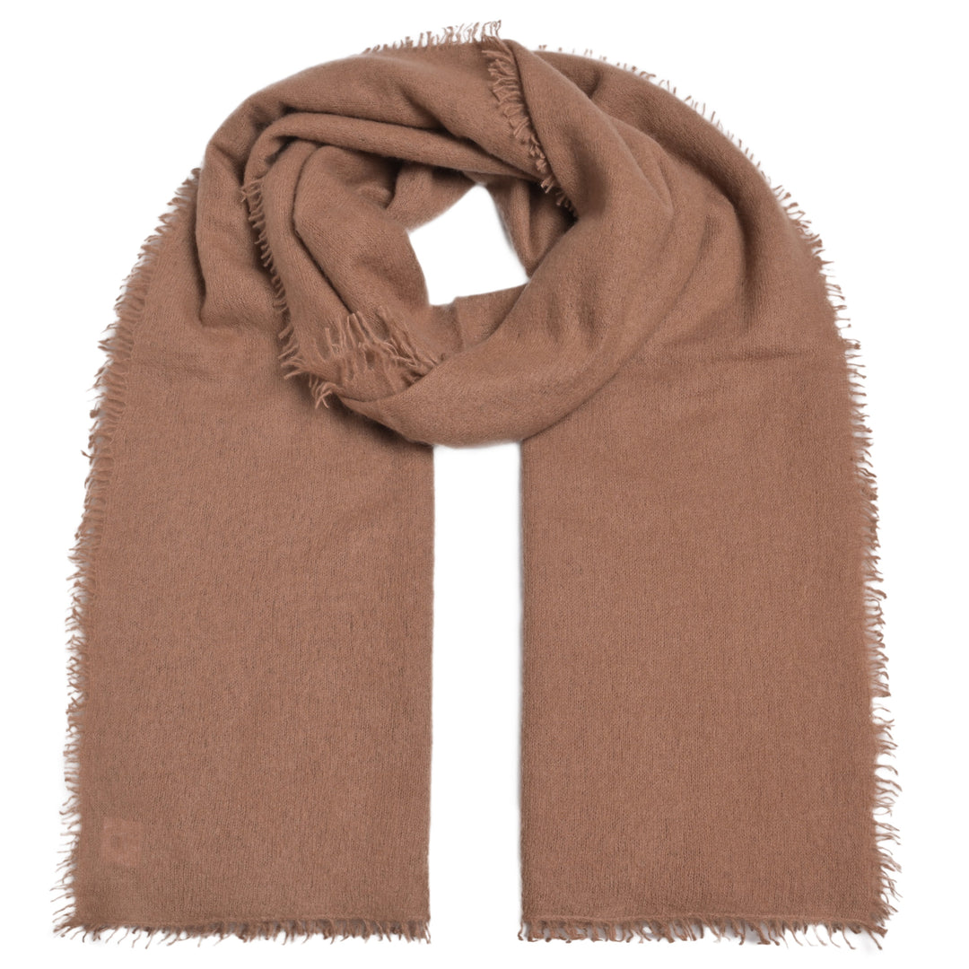 Cashmere Schal Feli-cs in Hazelnut