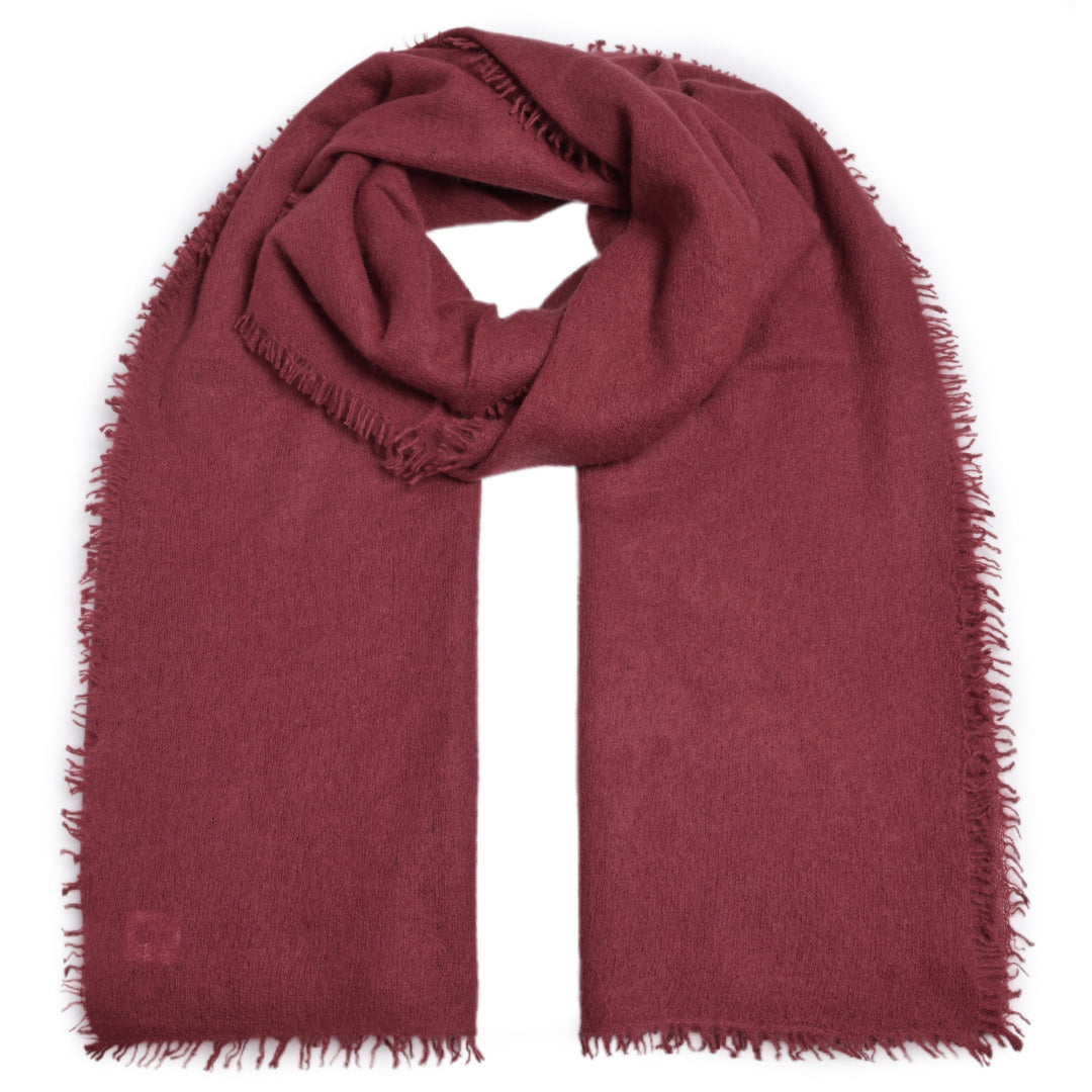 Cashmere Schal Feli-cs in Merlot
