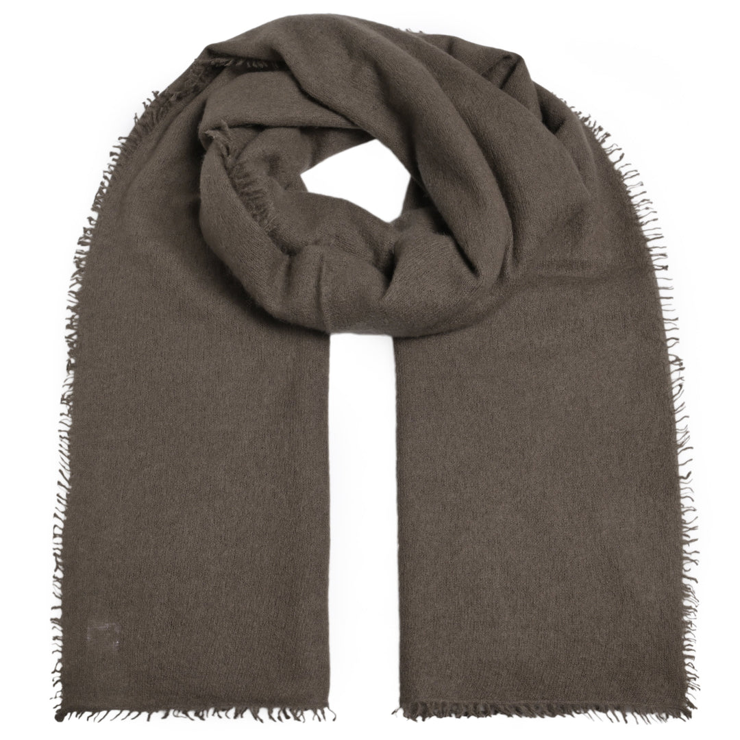 Cashmere Schal Feli-cs in Moos