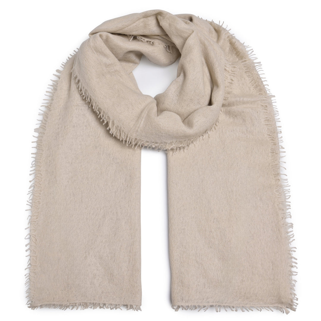 Cashmere Schal Feli-cs in Oatmeal