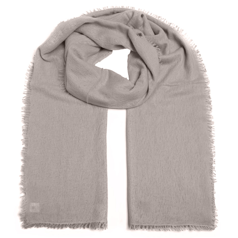 Cashmere Schal Feli-cs in Stonegrey