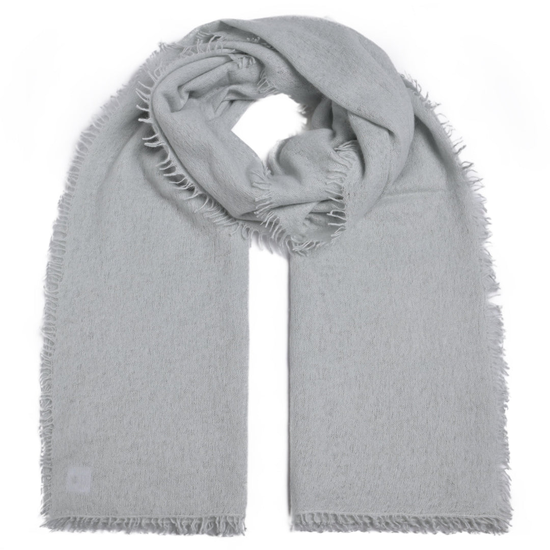 Cashmere Schal Feli-cs in Mineral Grey