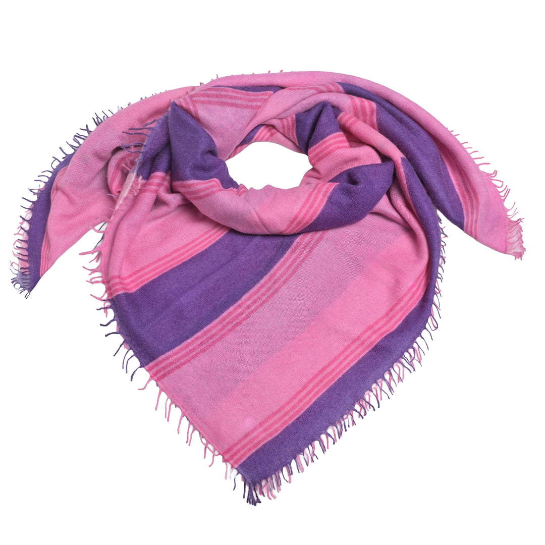 Cashmere Tuch Labyrinth-cs in Pfingstrose