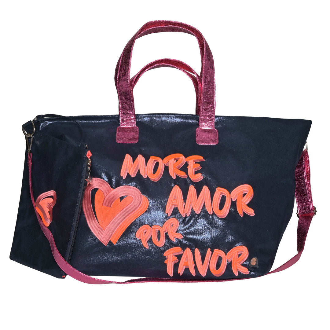 XL Shopper MoreAmore-cs in Nachtblau