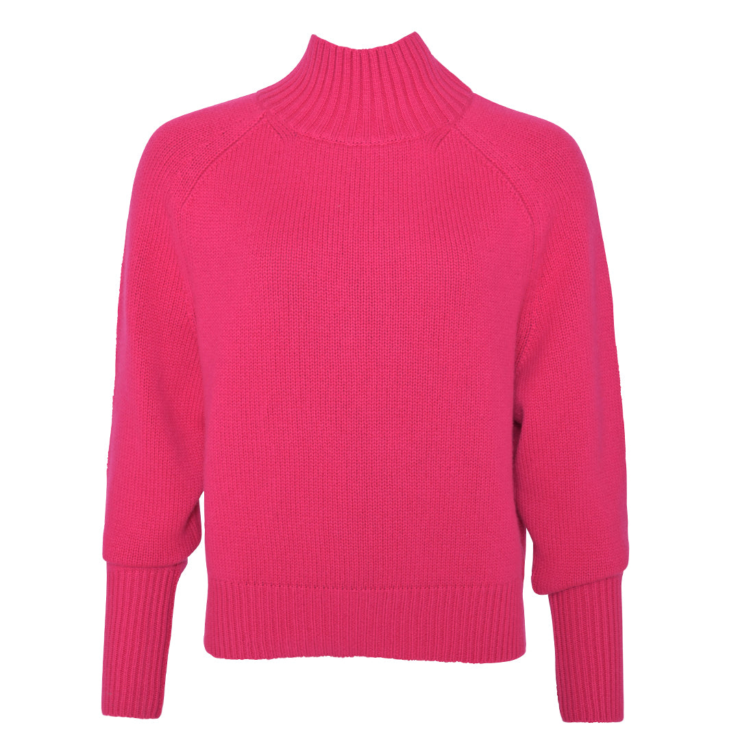 Cashmere Pullover Alex-cs in Flamingo