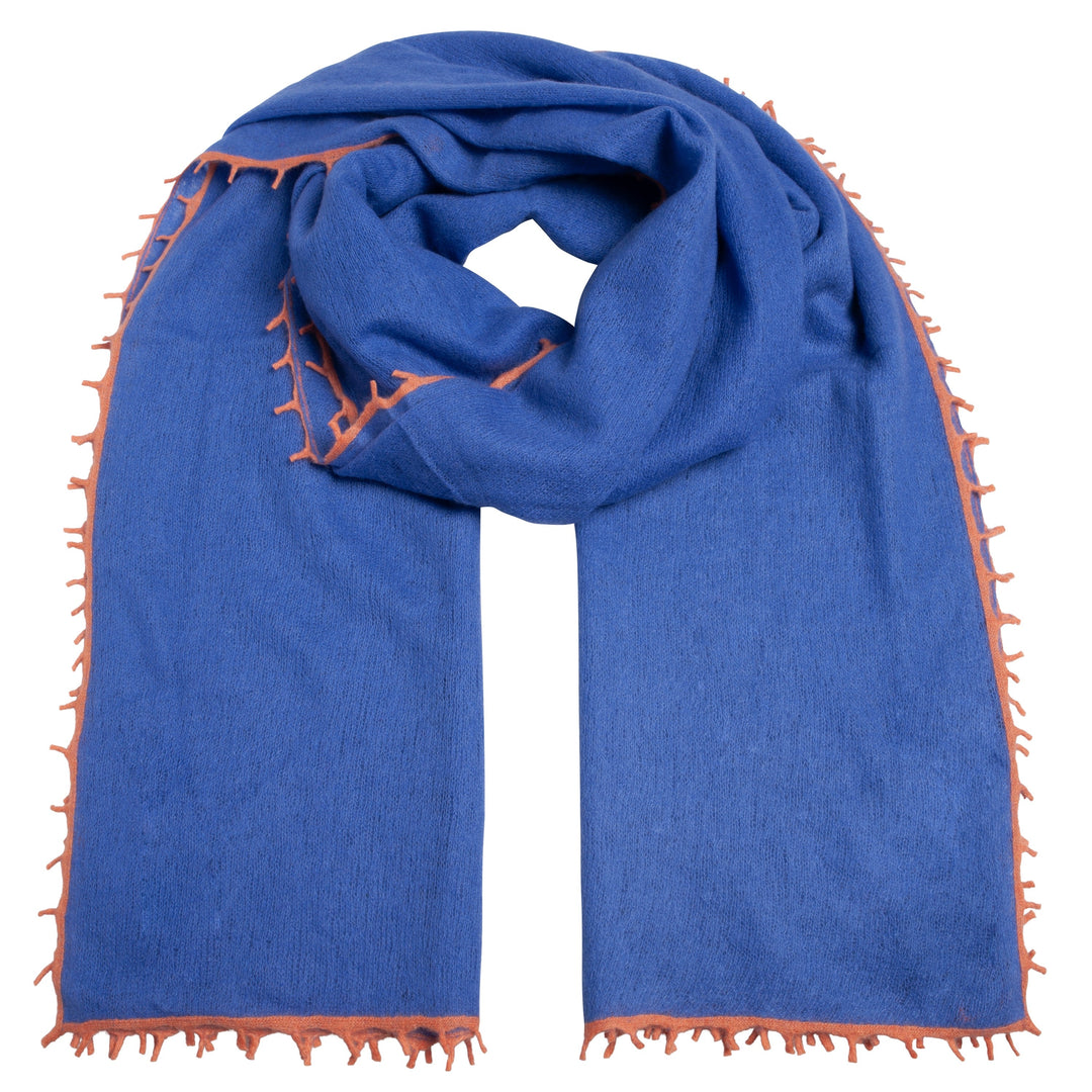 Cashmere Schal BiFeli-cs in Iris