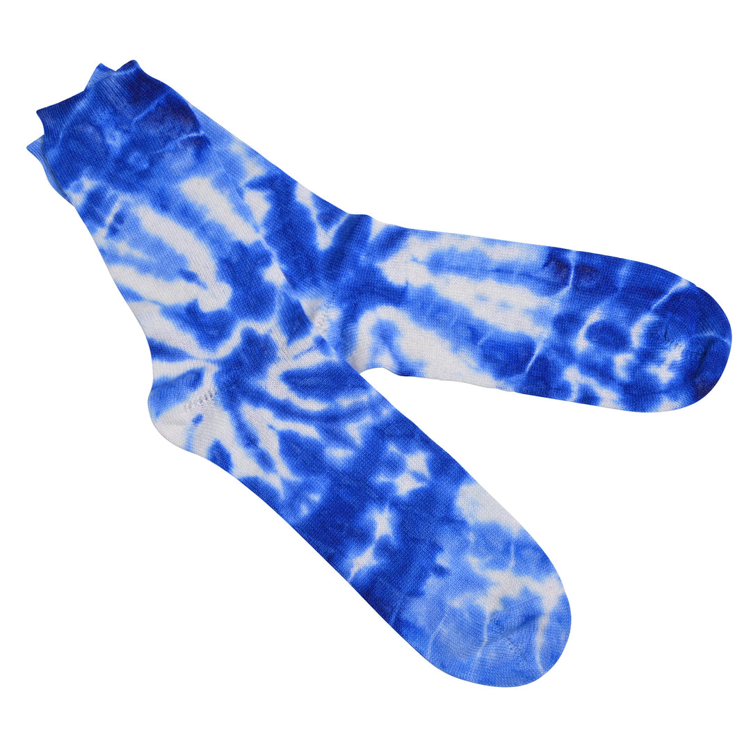 Cashmere Socken Susa-cs in Neonblau
