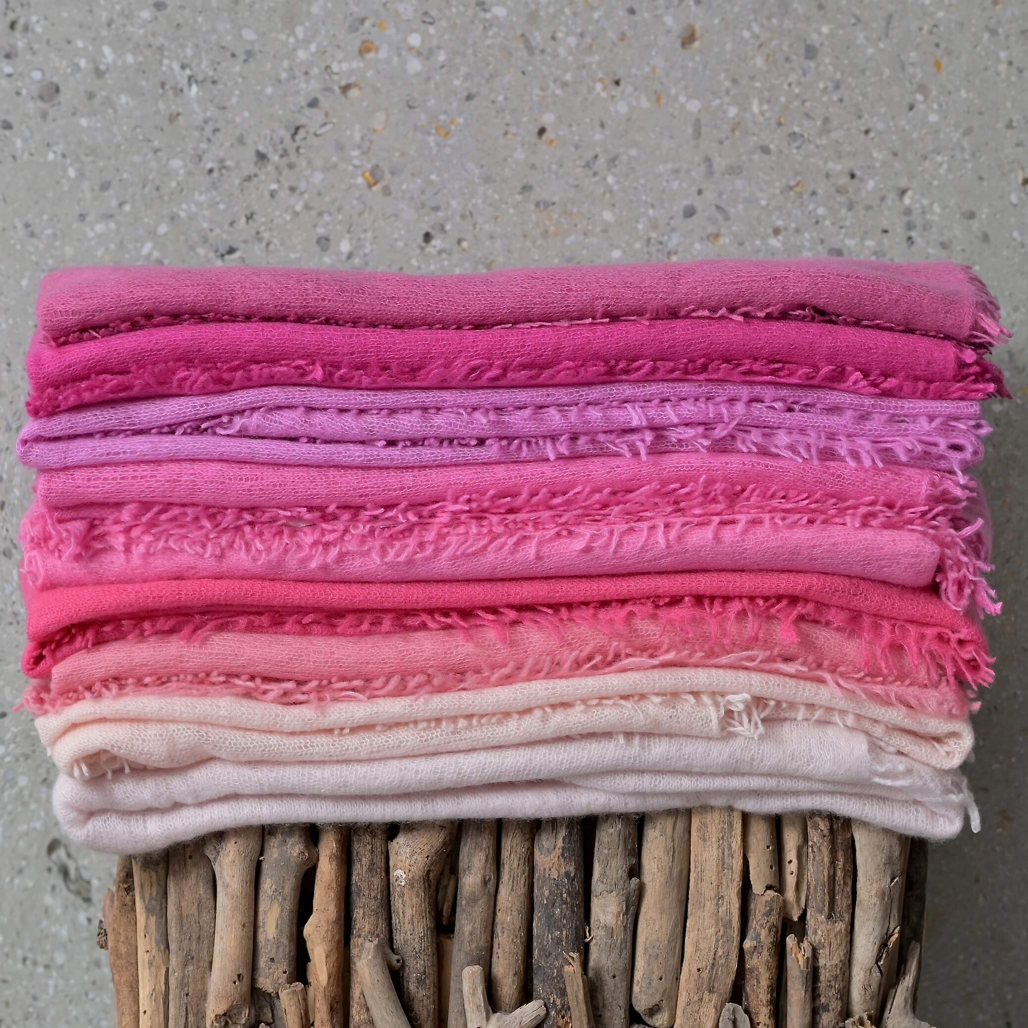 Cashmereschal pink