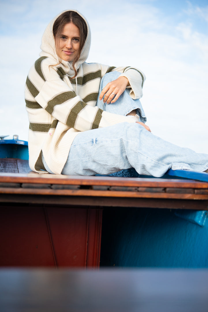 Cashmere Pullover Annalena-cs in Ivory