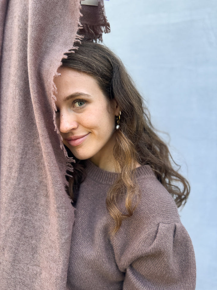 Cashmere Schal Blair-cs Lurex in Earth