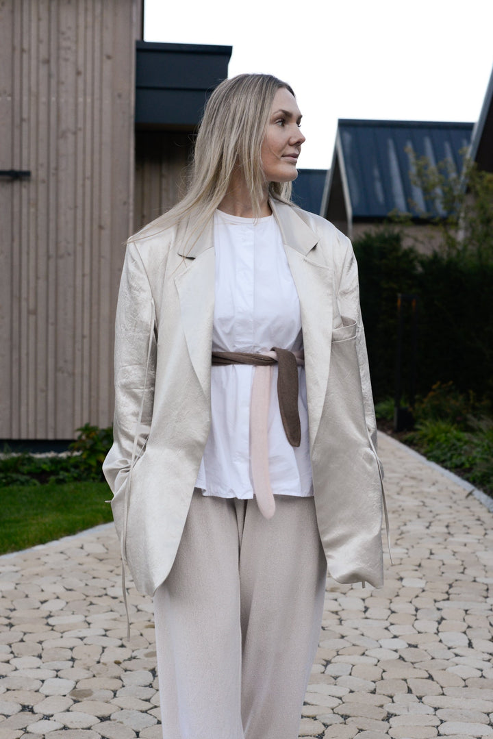 Cashmere Schal Ella-cs mit Farbverlauf in Hellrosa