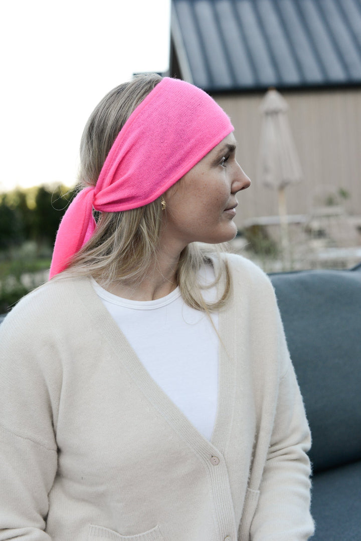 Cashmere Schal Ella-cs in Neonpink