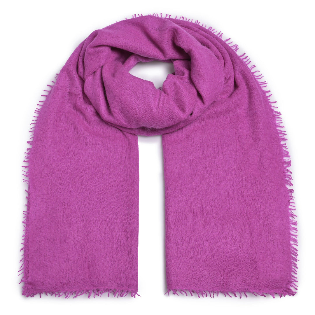 Cashmere Schal Feli-cs in Berry