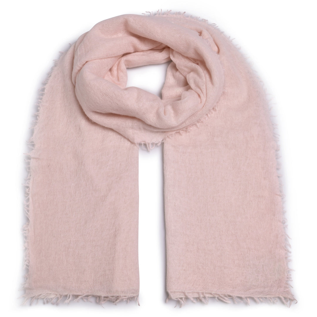 Kaschmirschal Feli-cs aus 100 % Cashmere in Hellrosa von cute stuff