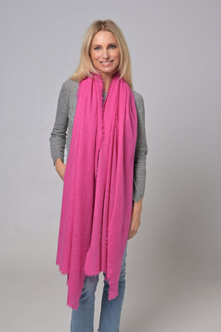 Cashmere Schal Feli-cs in Barbie