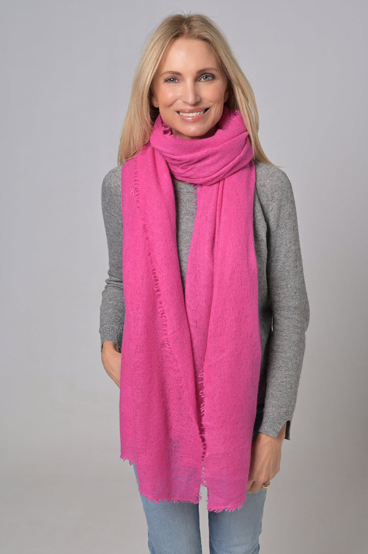 Cashmere Schal Feli-cs in Barbie