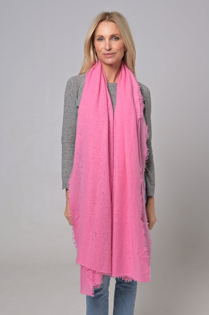 Cashmere Schal Feli-cs in Bubblegum