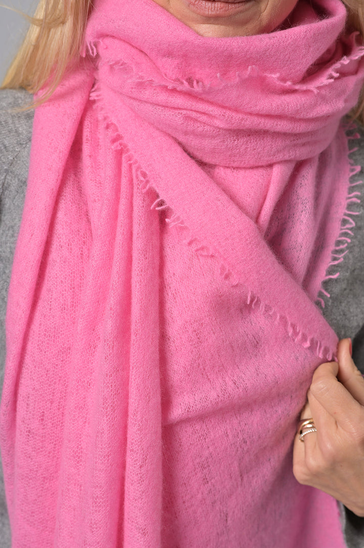 Cashmere Schal Feli-cs in Bubblegum