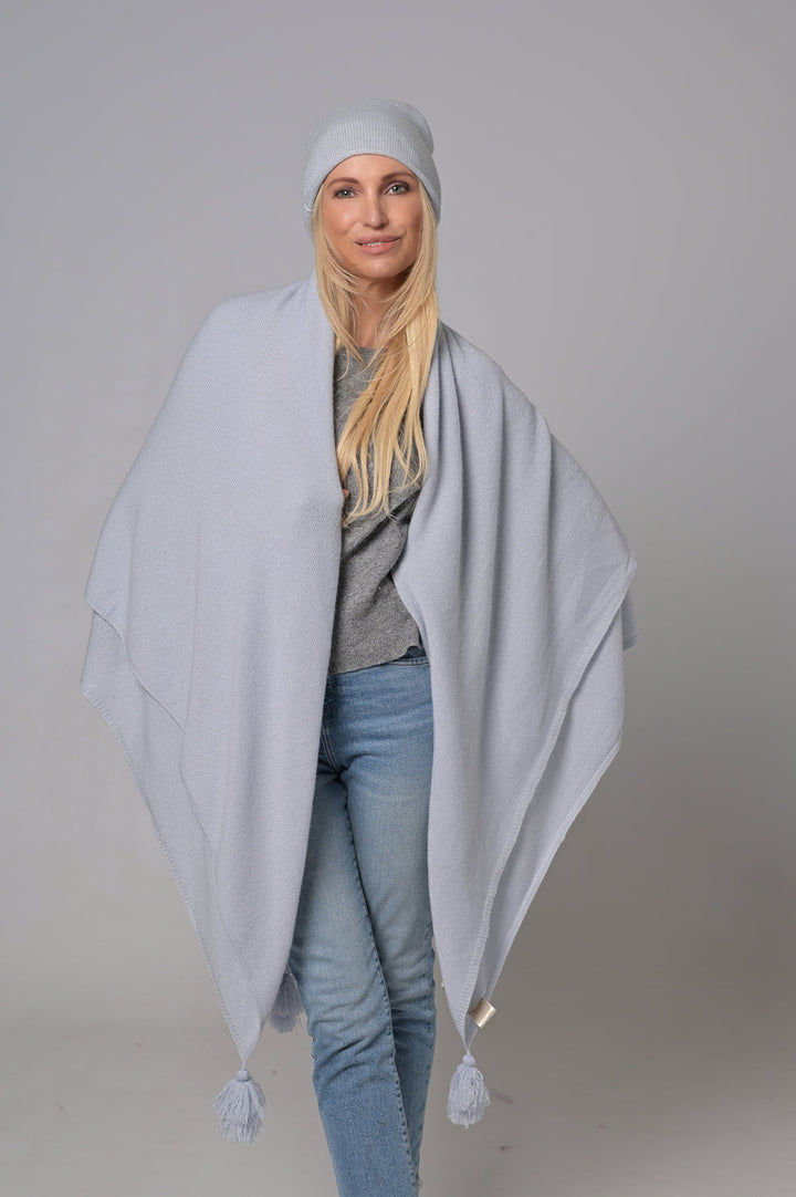 Cashmere Tuch Mia-cs in Aquamarine