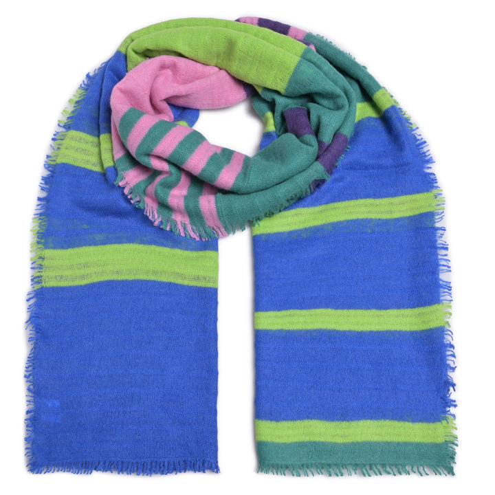 Cashmere Schal Unevi-cs in Turmalin