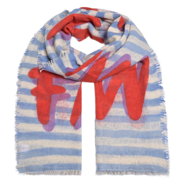 Cashmere Schal Much More Amore-cs in Aquarius