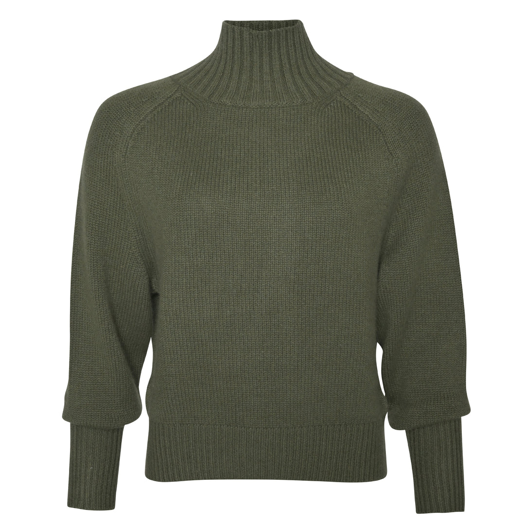 Rollkragenpullover für Damen aus reinem Cashmere, edel, weich und fair hergestellt in Nepal