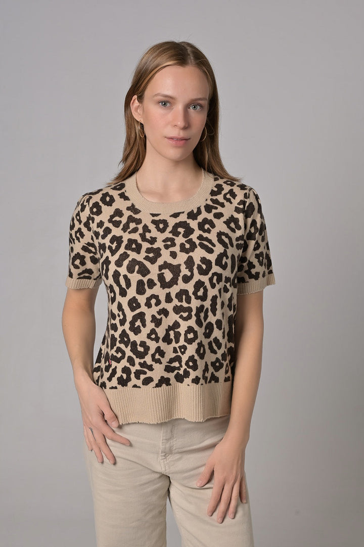 Cashmere Pullover Blair-cs Leo in Brown